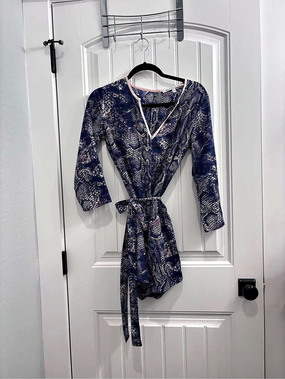 Collective Concepts Snake Print Romper Size Small Like New